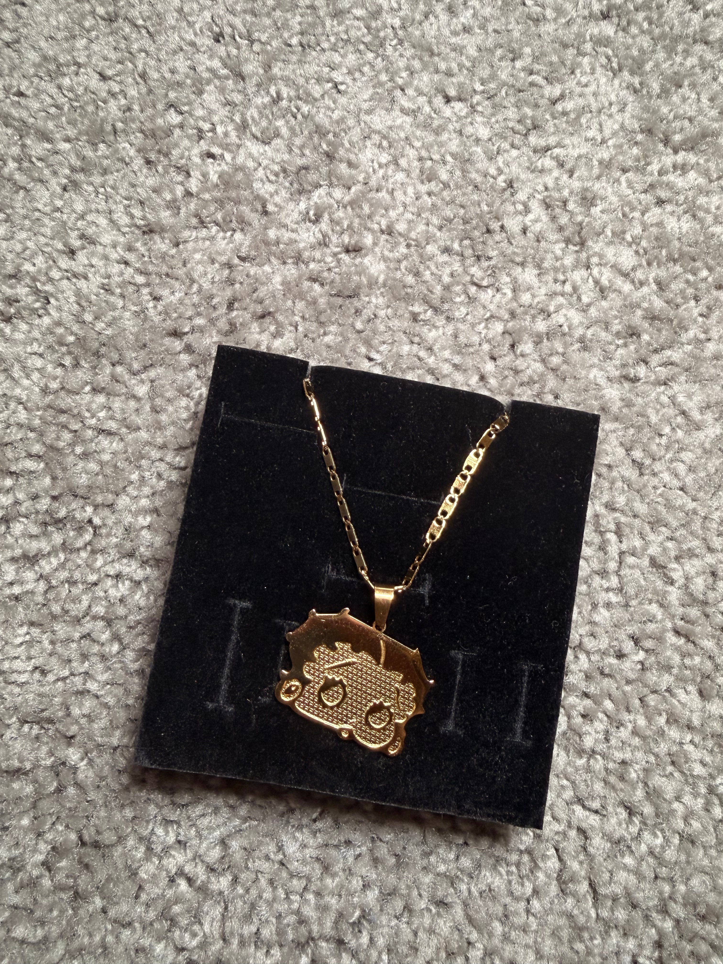 Betty boop necklace