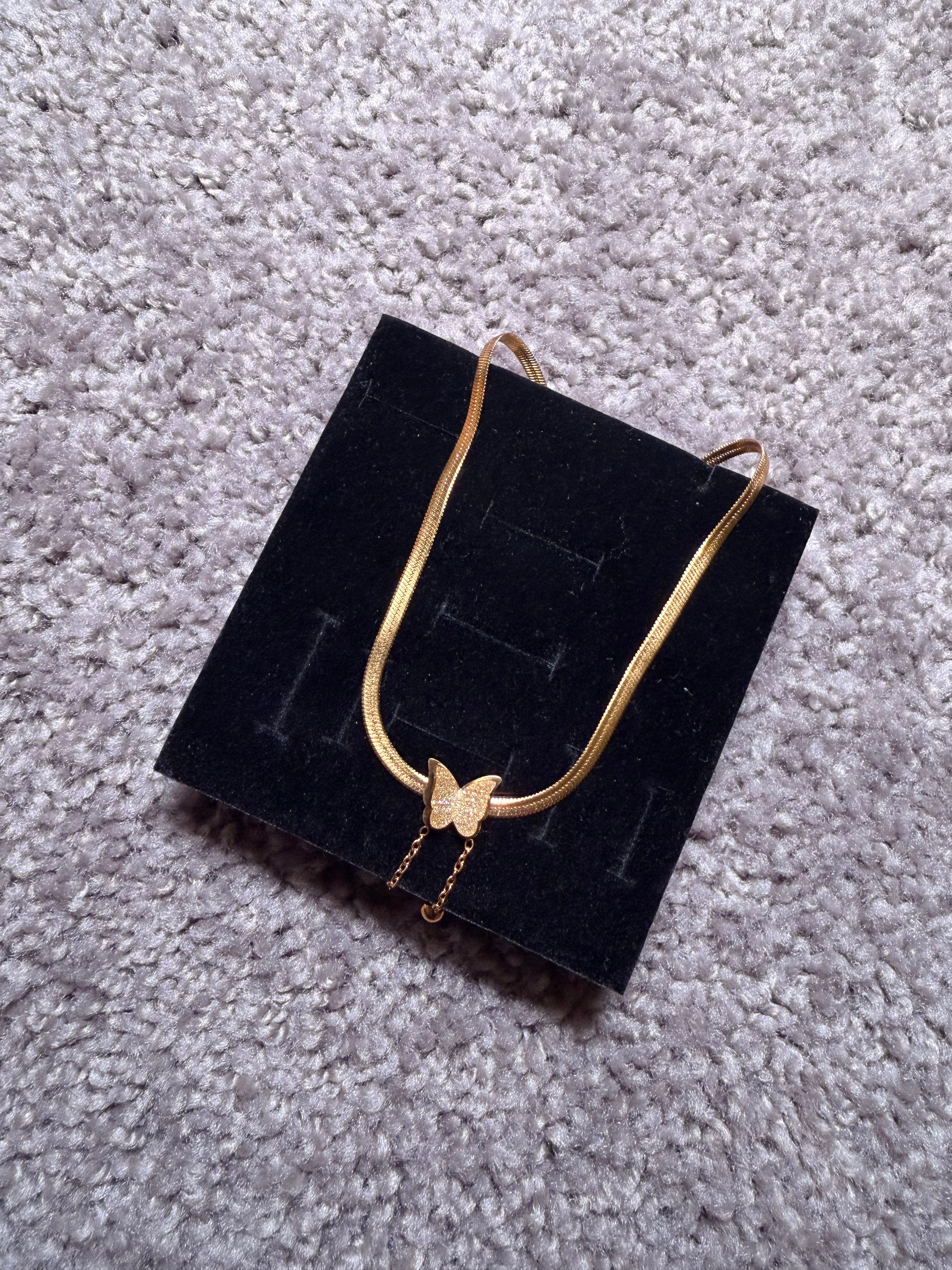 Two faced butterfly chain