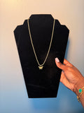 Butterfly nugget necklace